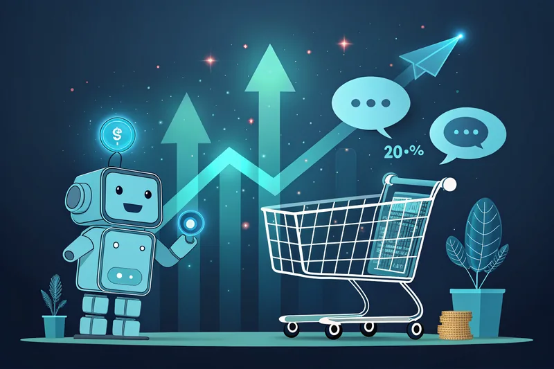 AI-бот обрабатывает онлайн-продажи: чат-запросы и рост конверсии